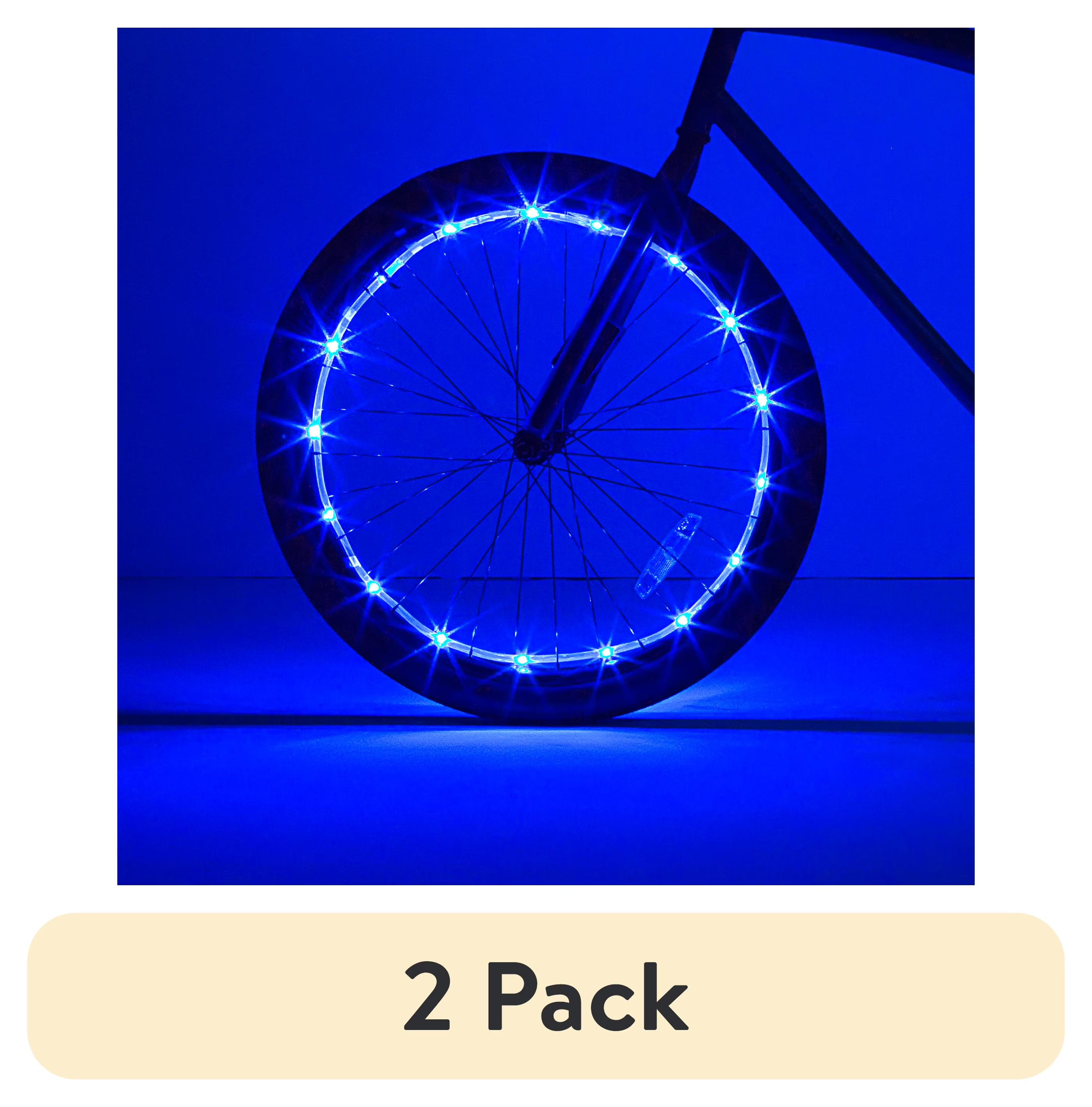 Blue LED Bicycle Wheel Light (2 pack) N230