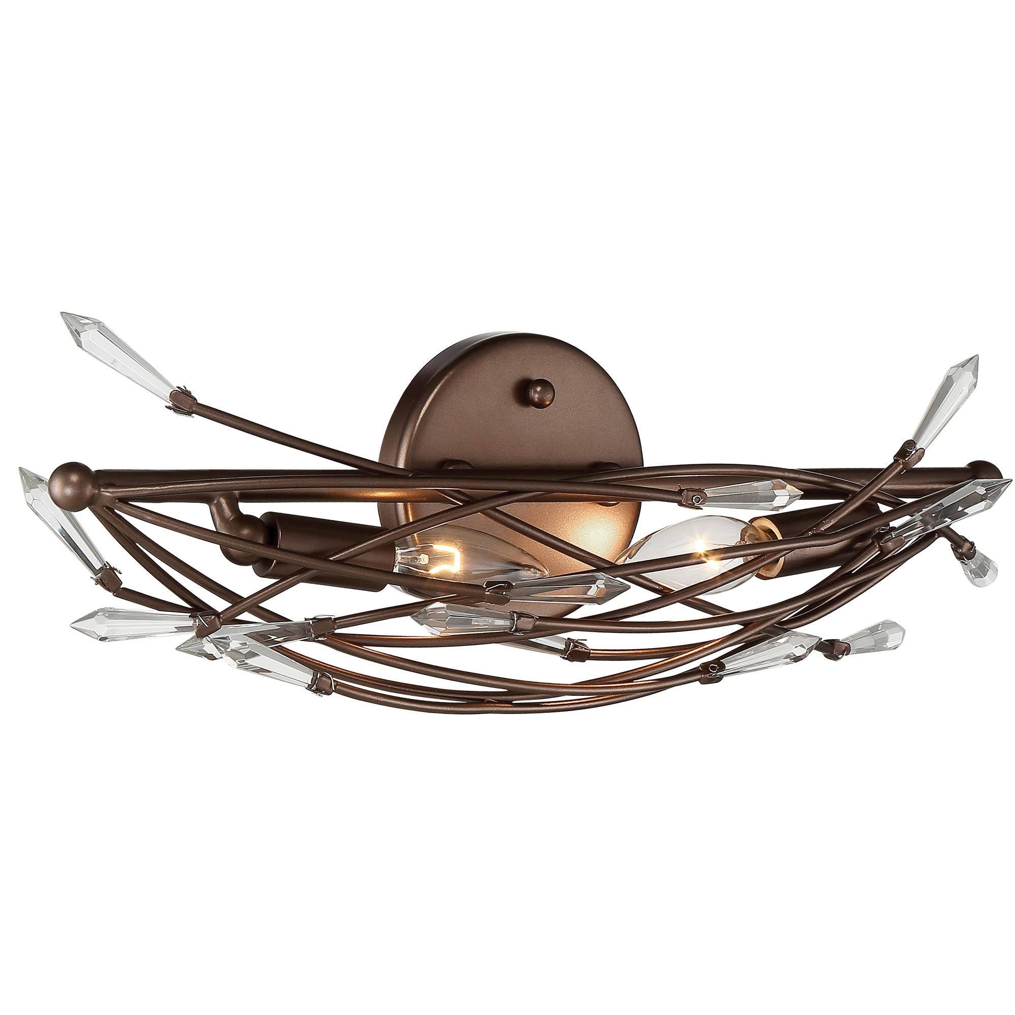 2 Light Bath Light Bronze J92960