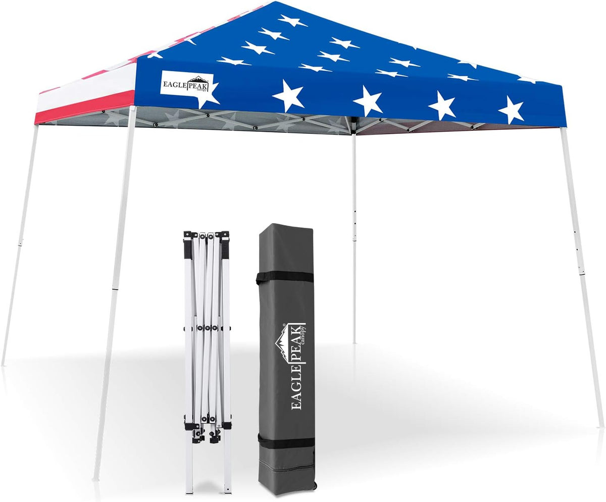 Pink 10' x 10' Slant Leg Pop-up Canopy Tent P63895