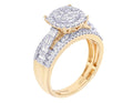 10K Yellow Gold Diamond Engagement Ring Z24351