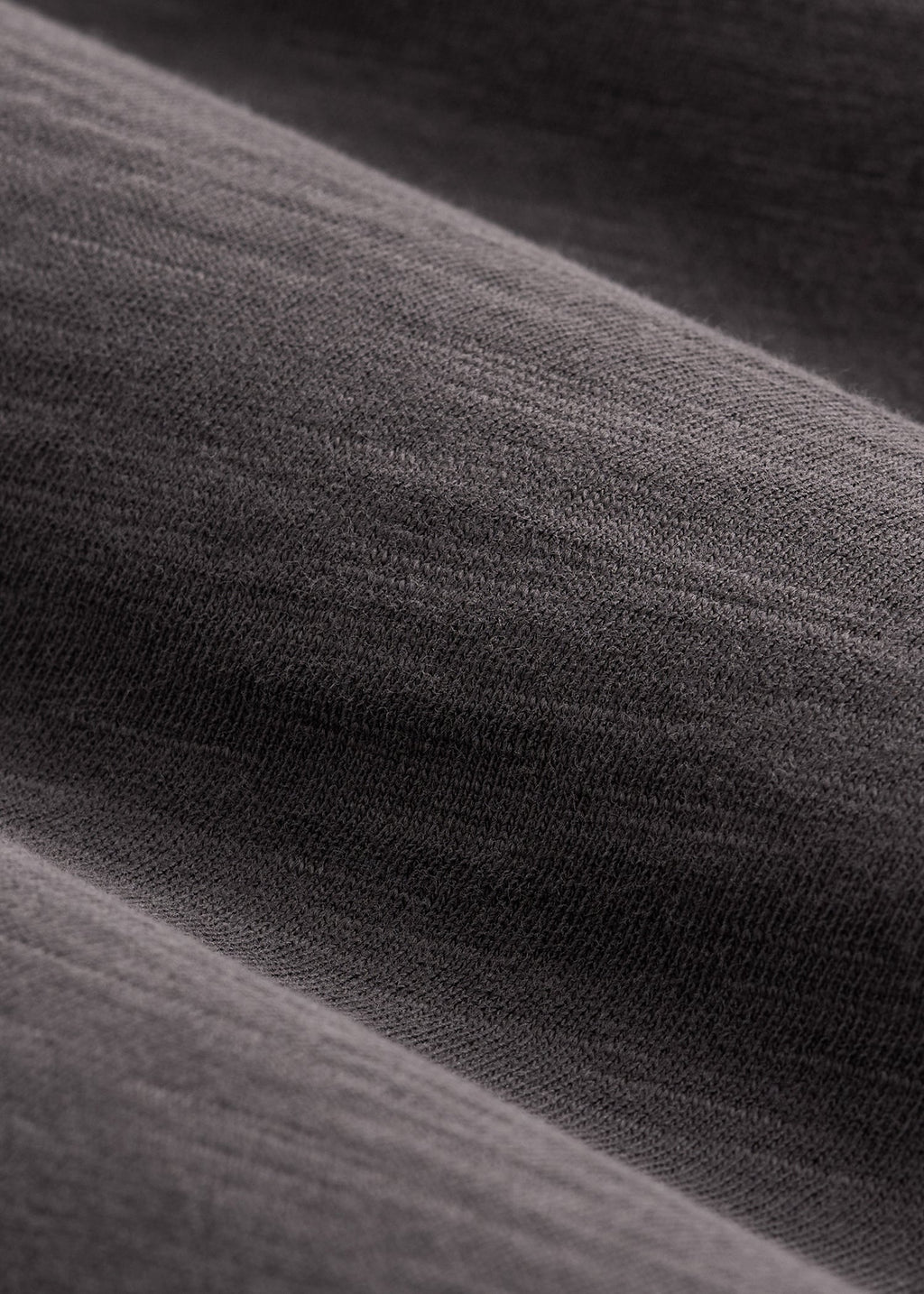 REGULAR-FIT Slub Tee for Tall Men in Charcoal