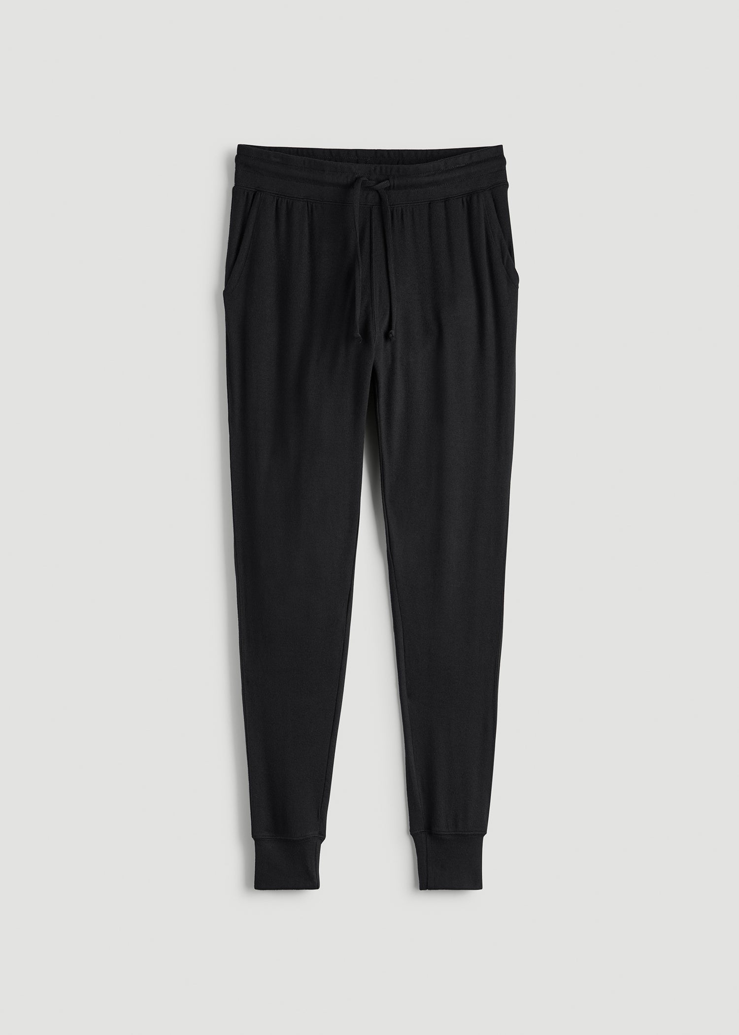 Cozy Lounge Joggers for Tall Women in Black