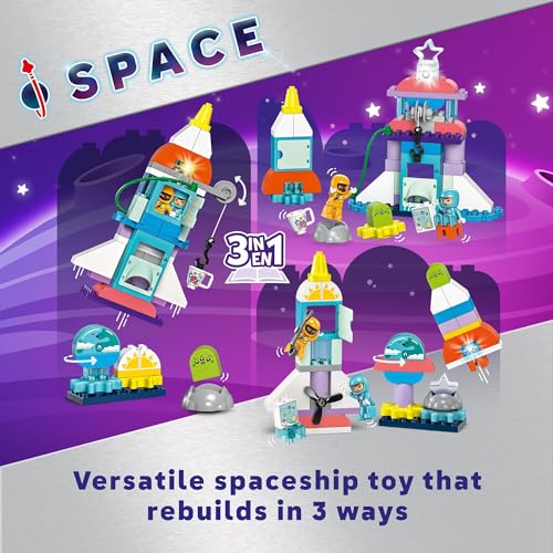 3 in 1 Space Shuttle Rocket Ship Building Set W4485