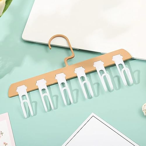 6 Slots PVC Clothes Hangers D81253