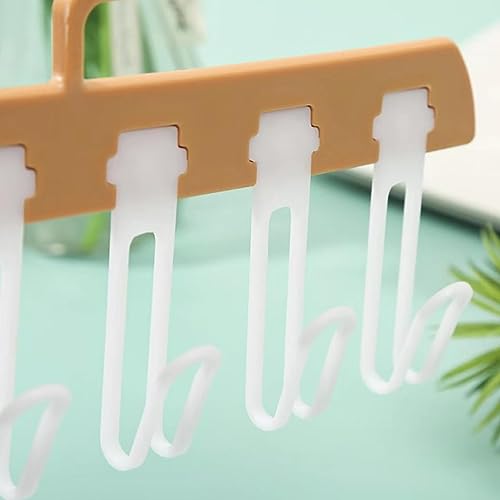 6 Slots PVC Clothes Hangers D81253