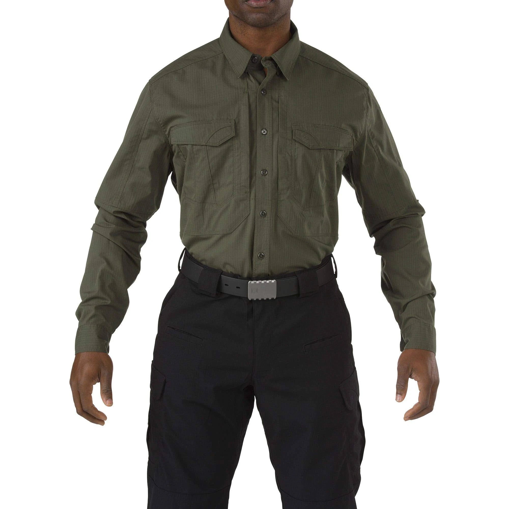 Green Long Sleeve Shirt Z7868