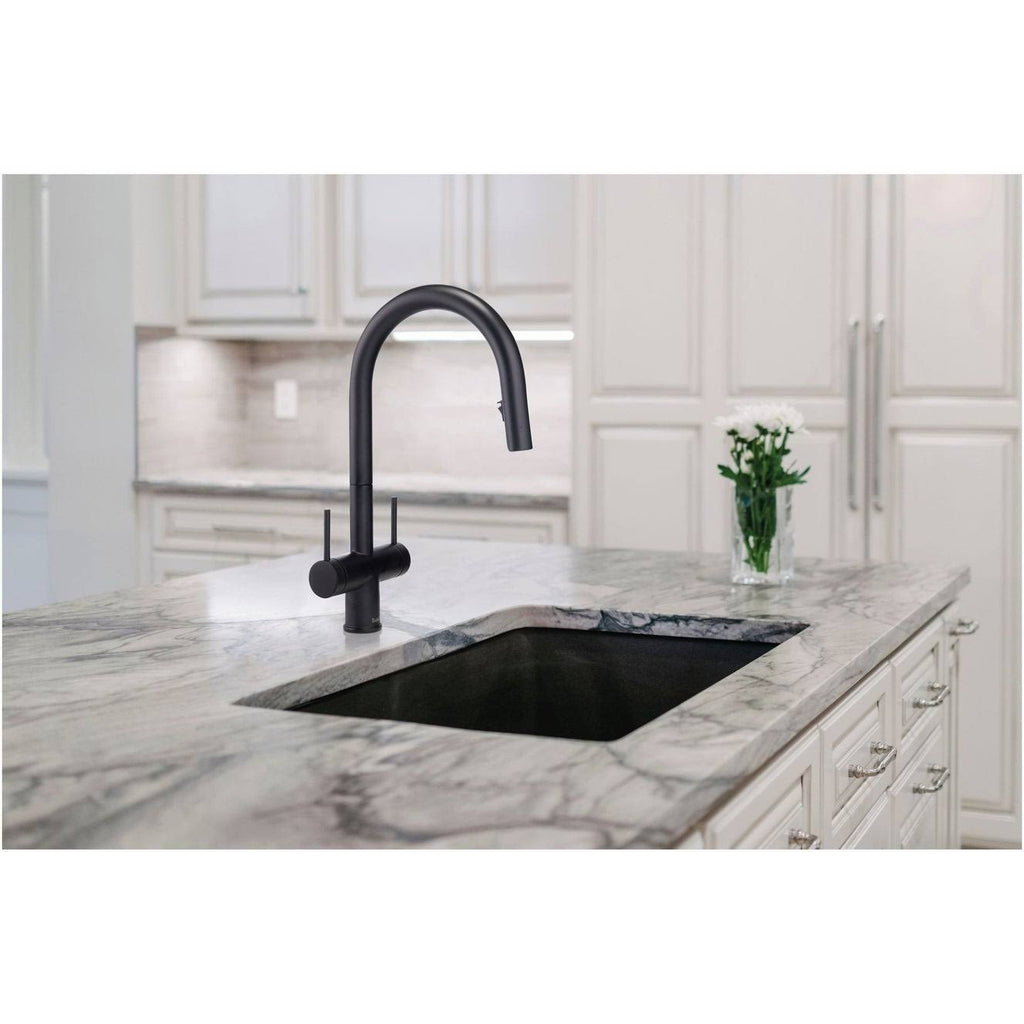 Chrome Kitchen Faucet with Spray O8325