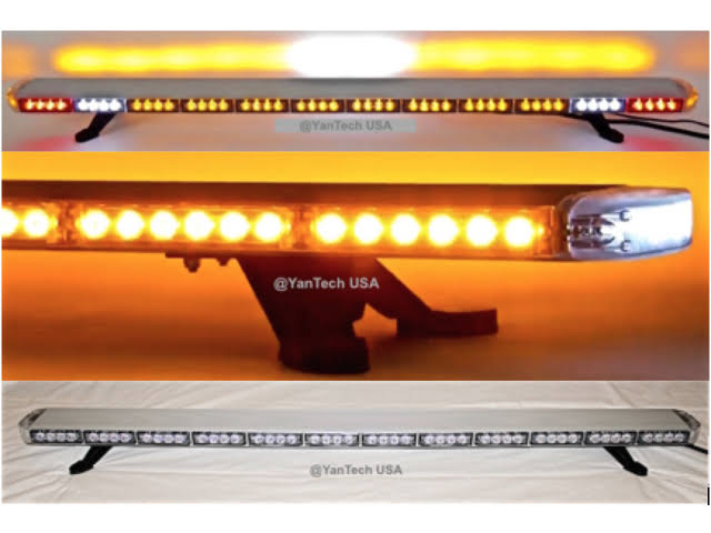 Amber Clear LED Light Bar Z42087