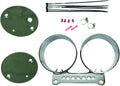 Dual Gauge Mount Bracket Kit Chrome E3070