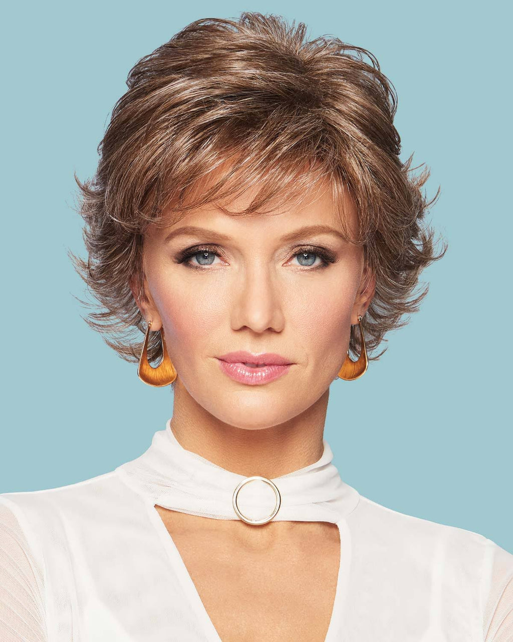 Light Red Synthetic Wig E85204