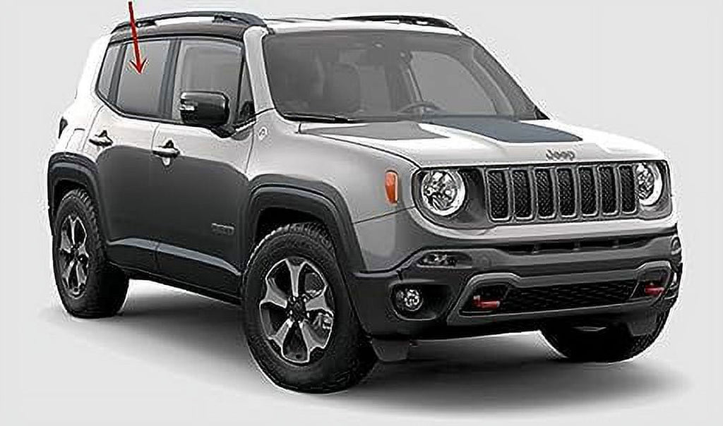 Passenger Side Rear Door Window Glass for Jeep Renegade 2015-2021 S209502