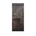 Knotty Pine Solid Wood Interior Barn Door Slab U559