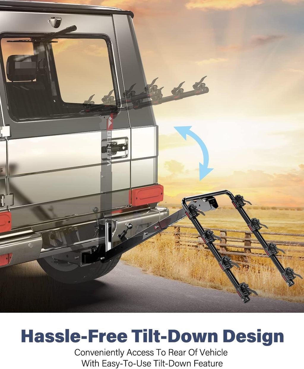 4 Bike Hitch Mount Bike Rack F360