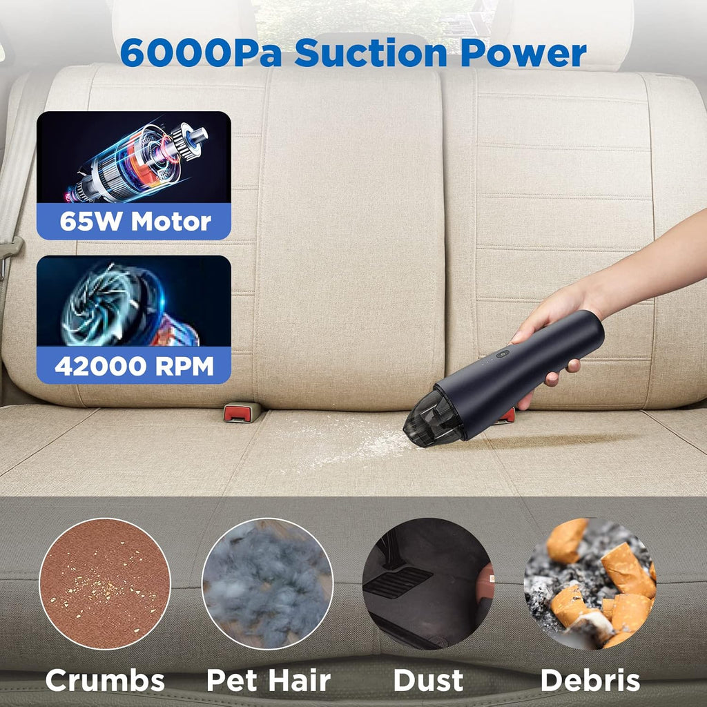 Car Vacuum Cordless Rechargeable Mini Vacuum O1762