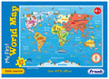 World Map Puzzle 24 Pieces Jigsaw Puzzle For Kids Age 4 Years Old And Above R788