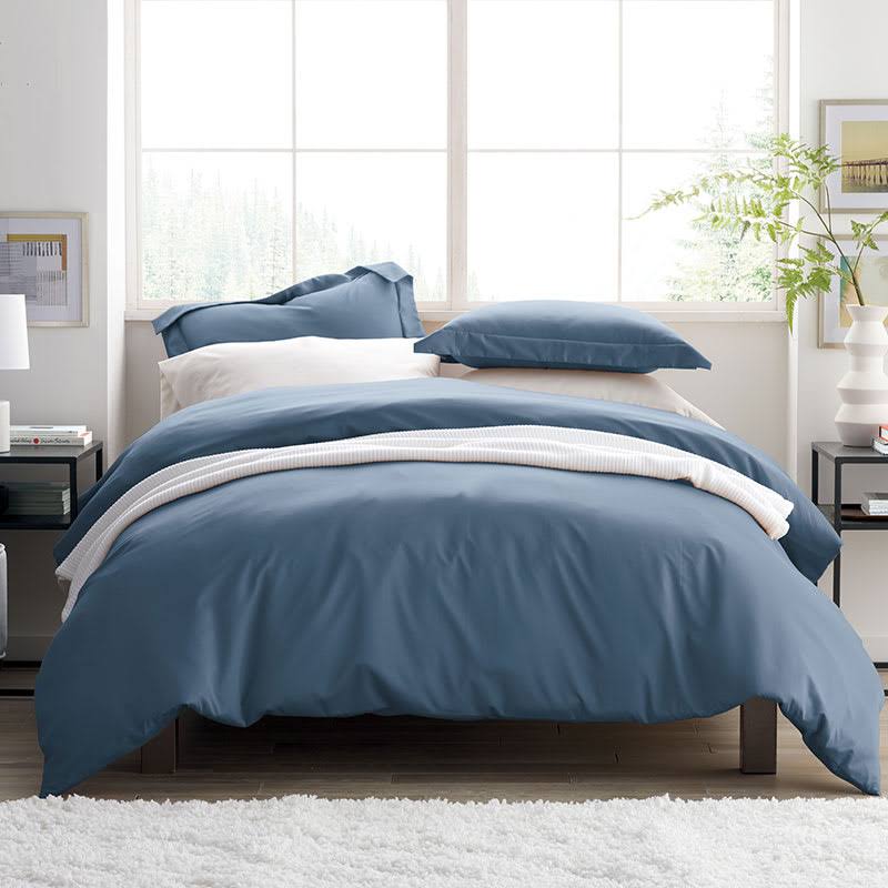 Ivory Full Sateen Duvet Cover N34930