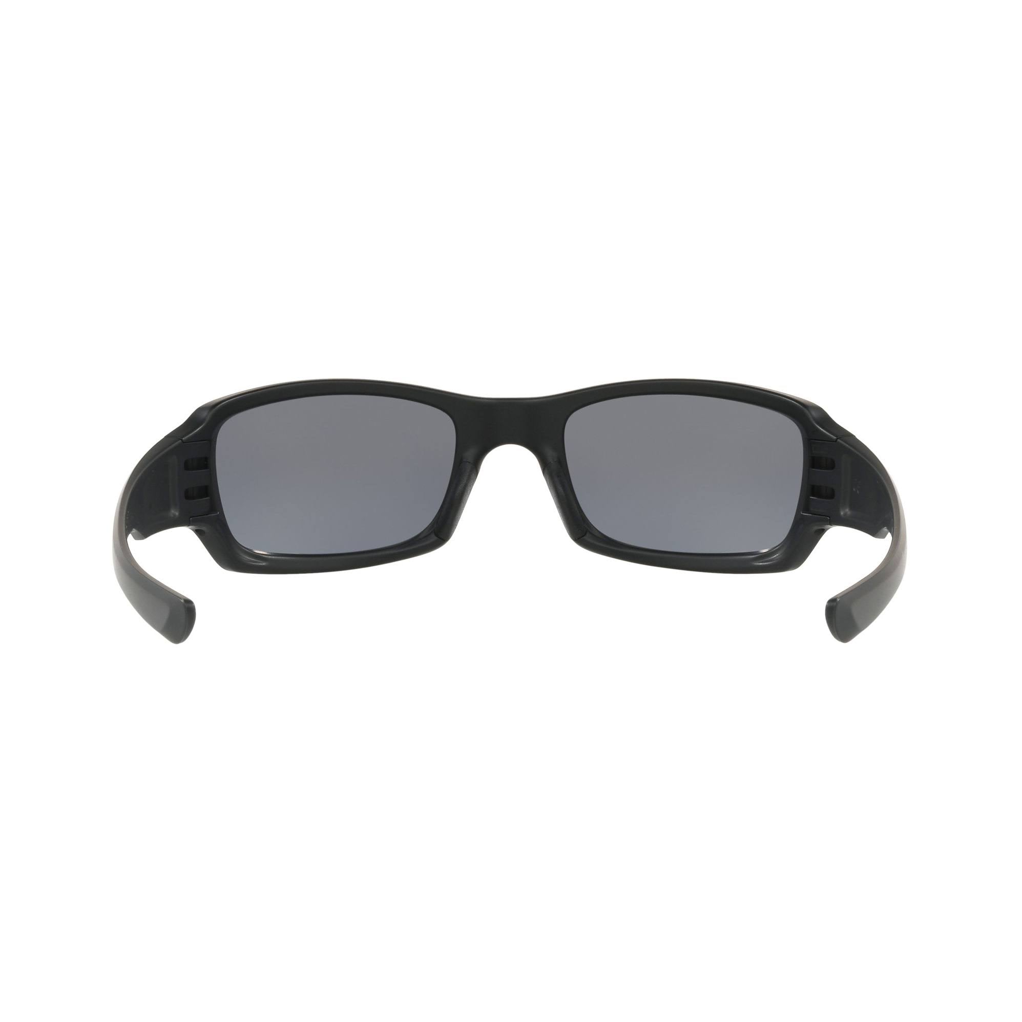 Matte Black Grey Sunglasses V41388
