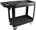 500-Pound Service Cart With Two Trays 30"X16" E6660