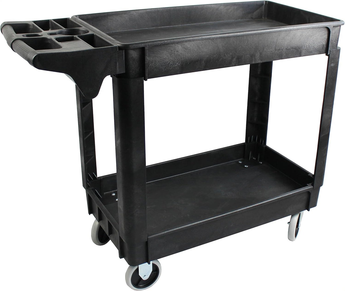 500-Pound Service Cart With Two Trays 30"X16" E6660