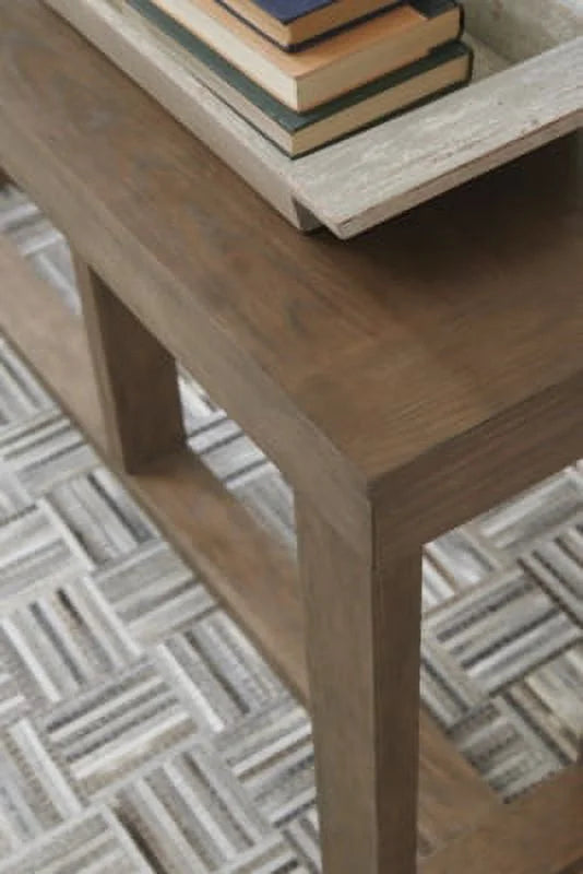 Gray Sofa Console Table L670