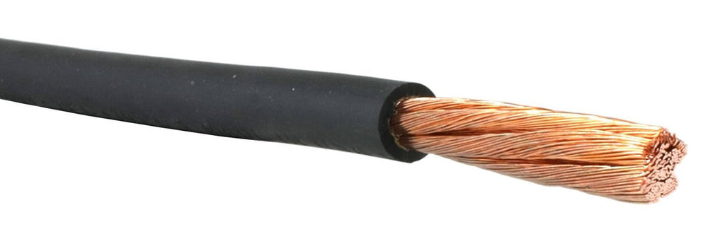 #4 Gauge AWG Black Welding Cable (20 Feet) J991