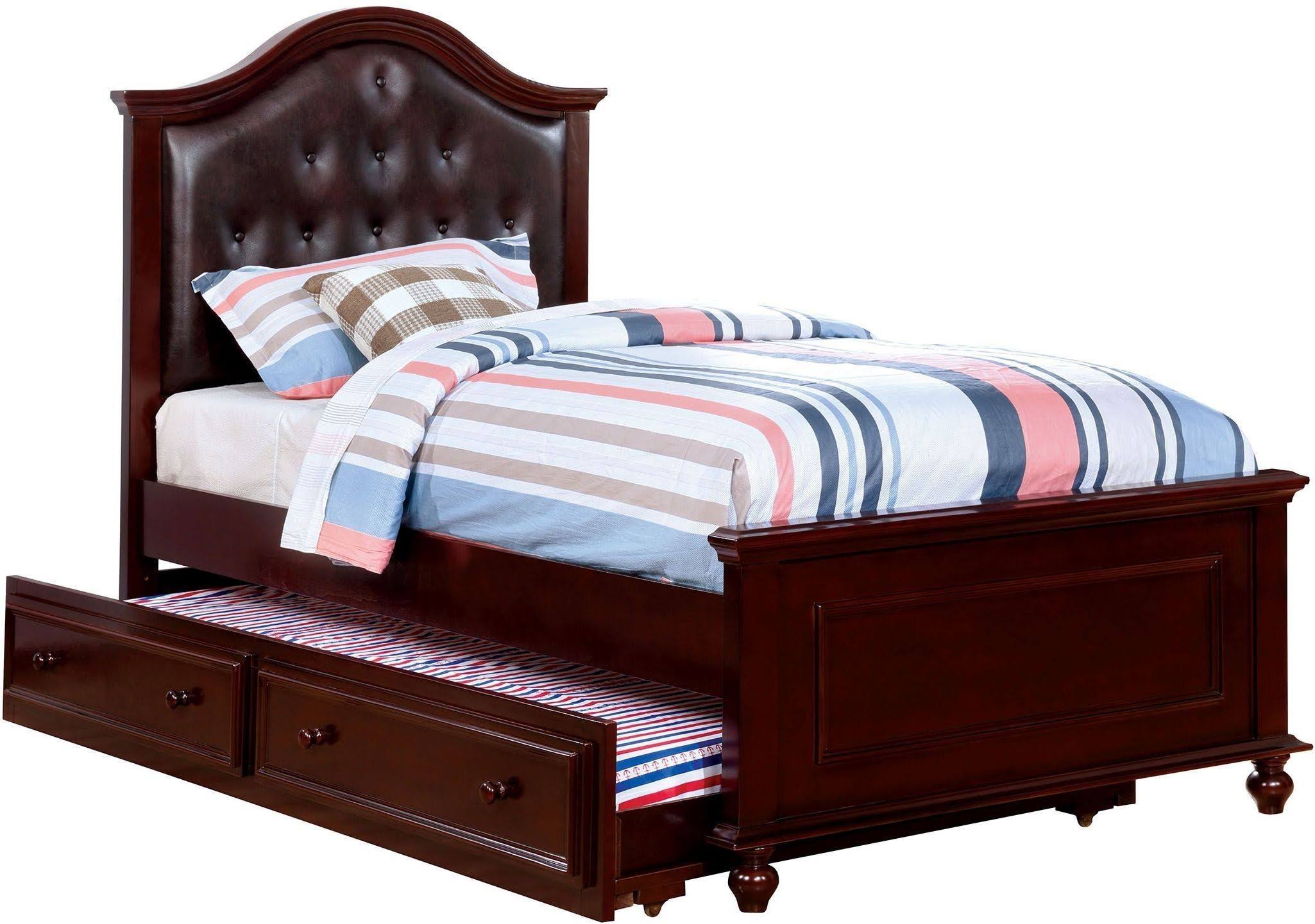 Dark Walnut Full Bed P28503