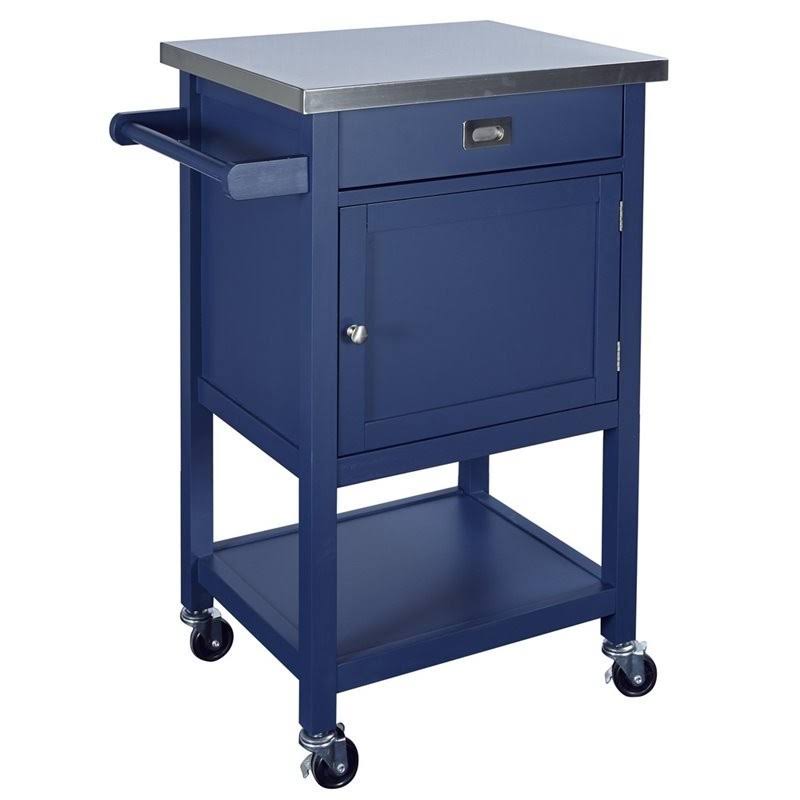 Navy Kitchen Cart C95400