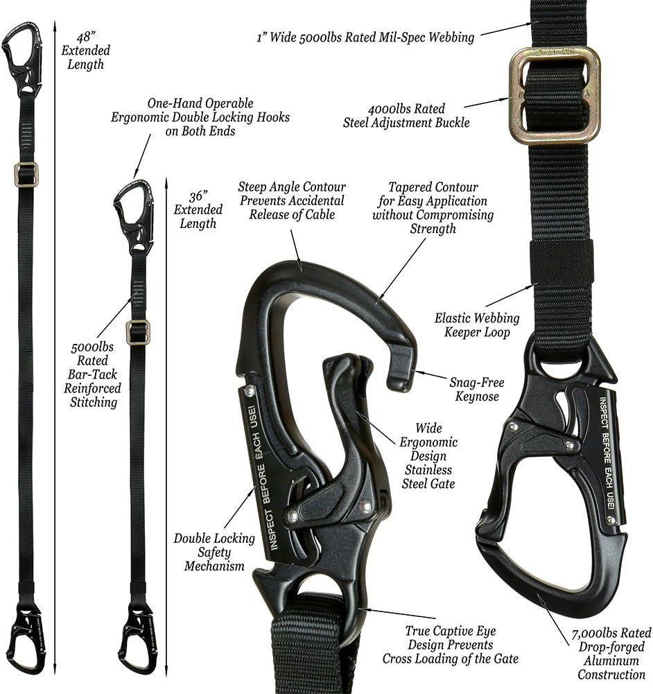 Zip Line Kit Harness/Lanyard Bundle O92149