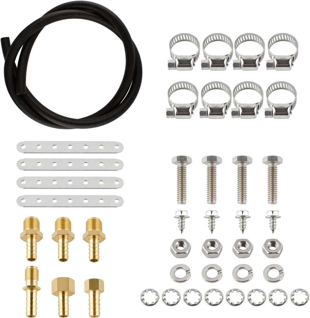 Plus Engine Transmission Oil Cooler Set With Mounting Hardware M9494