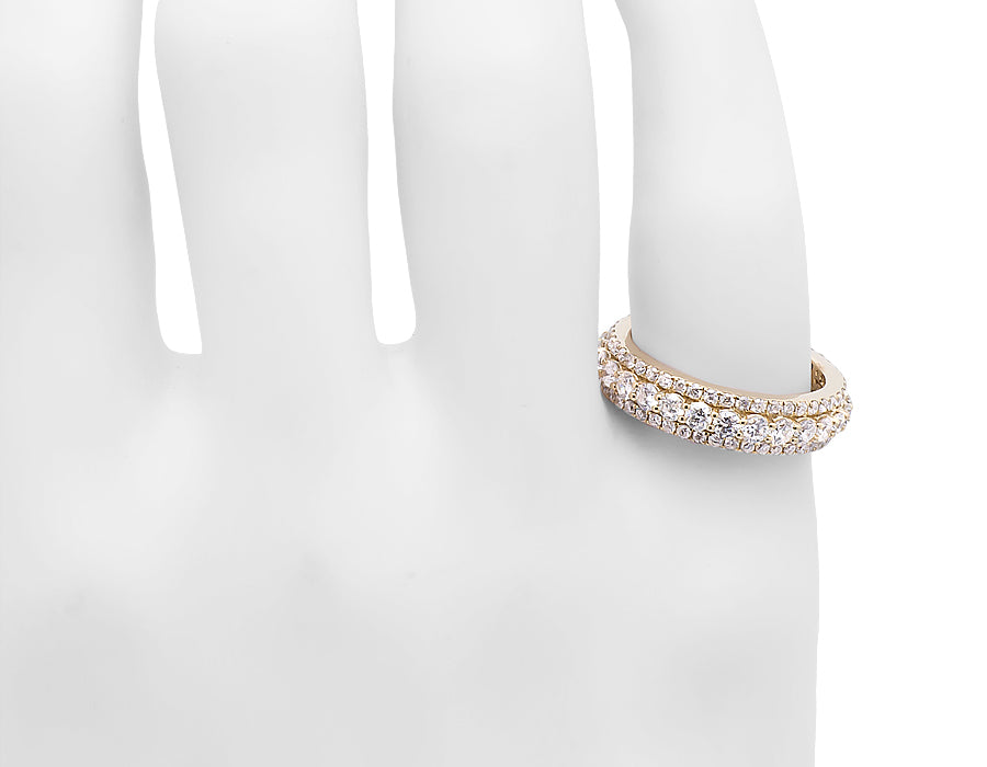 6mm Diamond Eternity Wedding Band Ring D928279