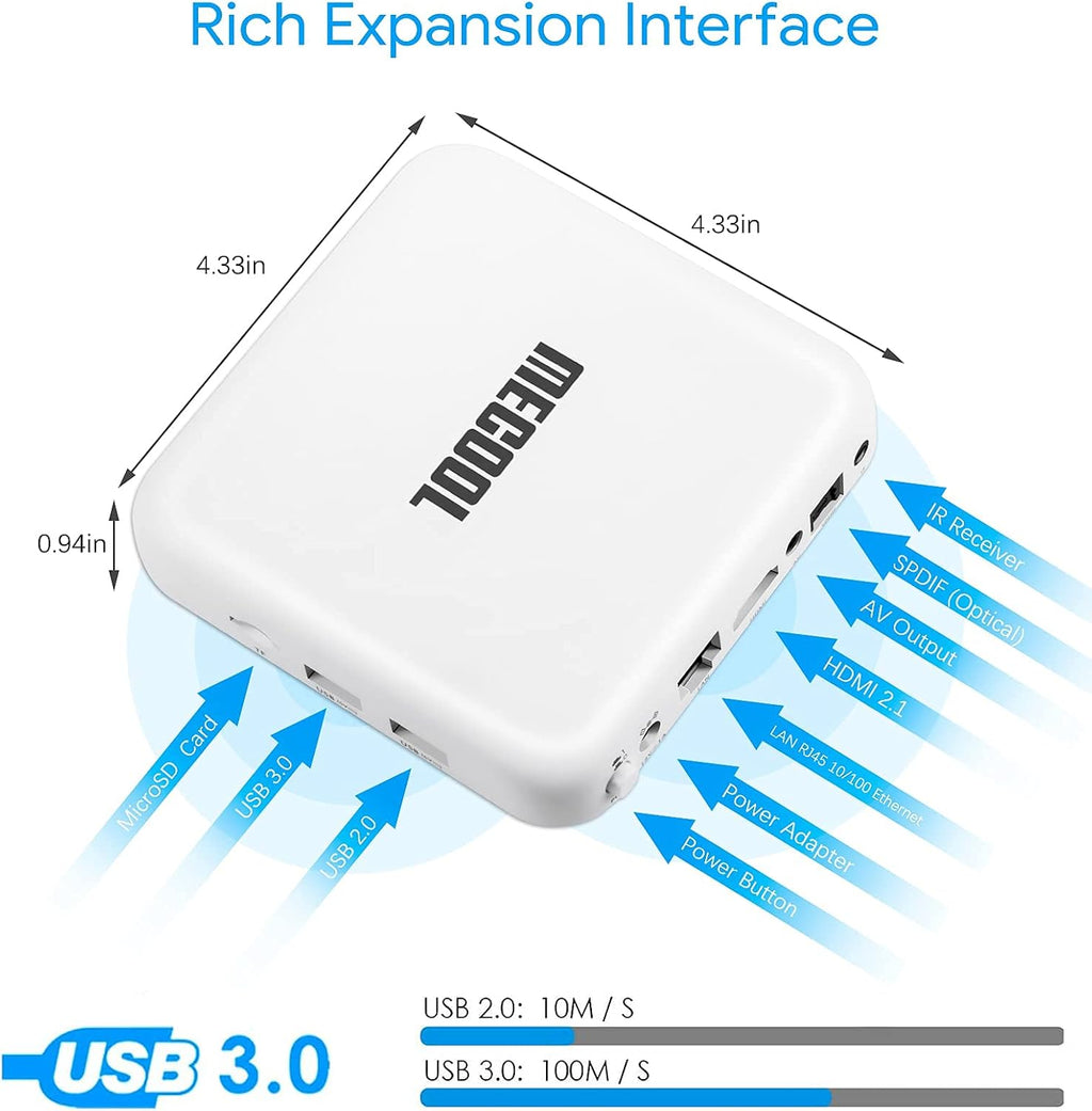2GB 8GB Android 10.0 TV Box with 4K HDR WiFi T97399