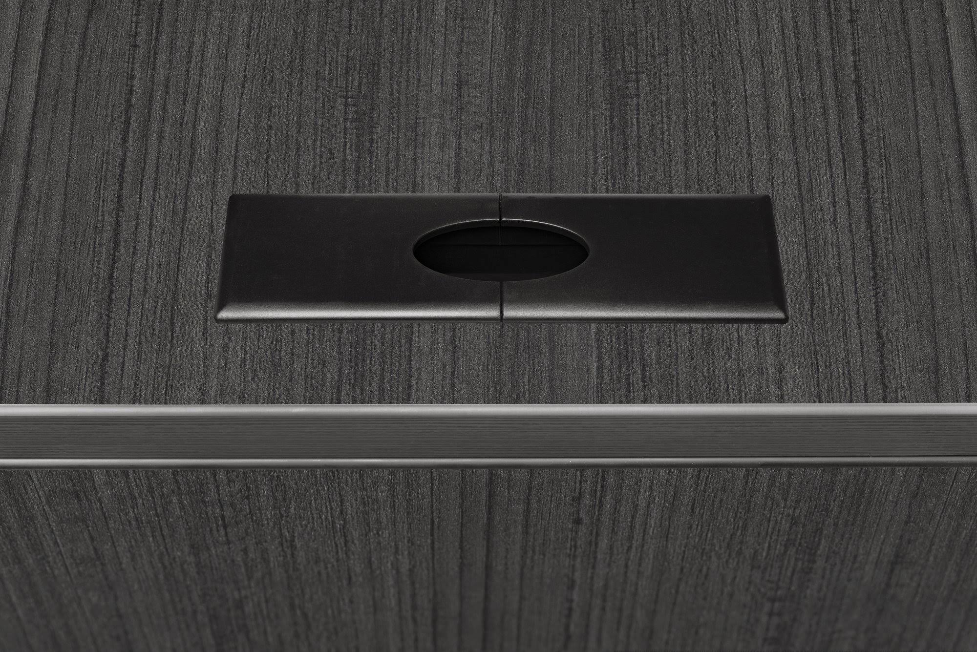 Cherry Single Pedestal U-Desk K367268