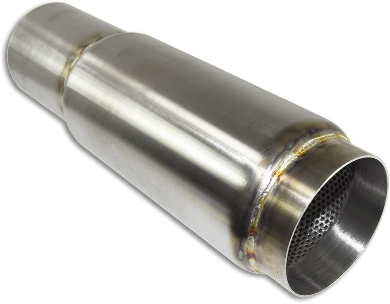 3” X 8" Stainless Extended Exit Bullet Race Muffler Z53696
