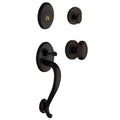 Distressed Oil Rubbed Bronze Sectional Handleset Q96849