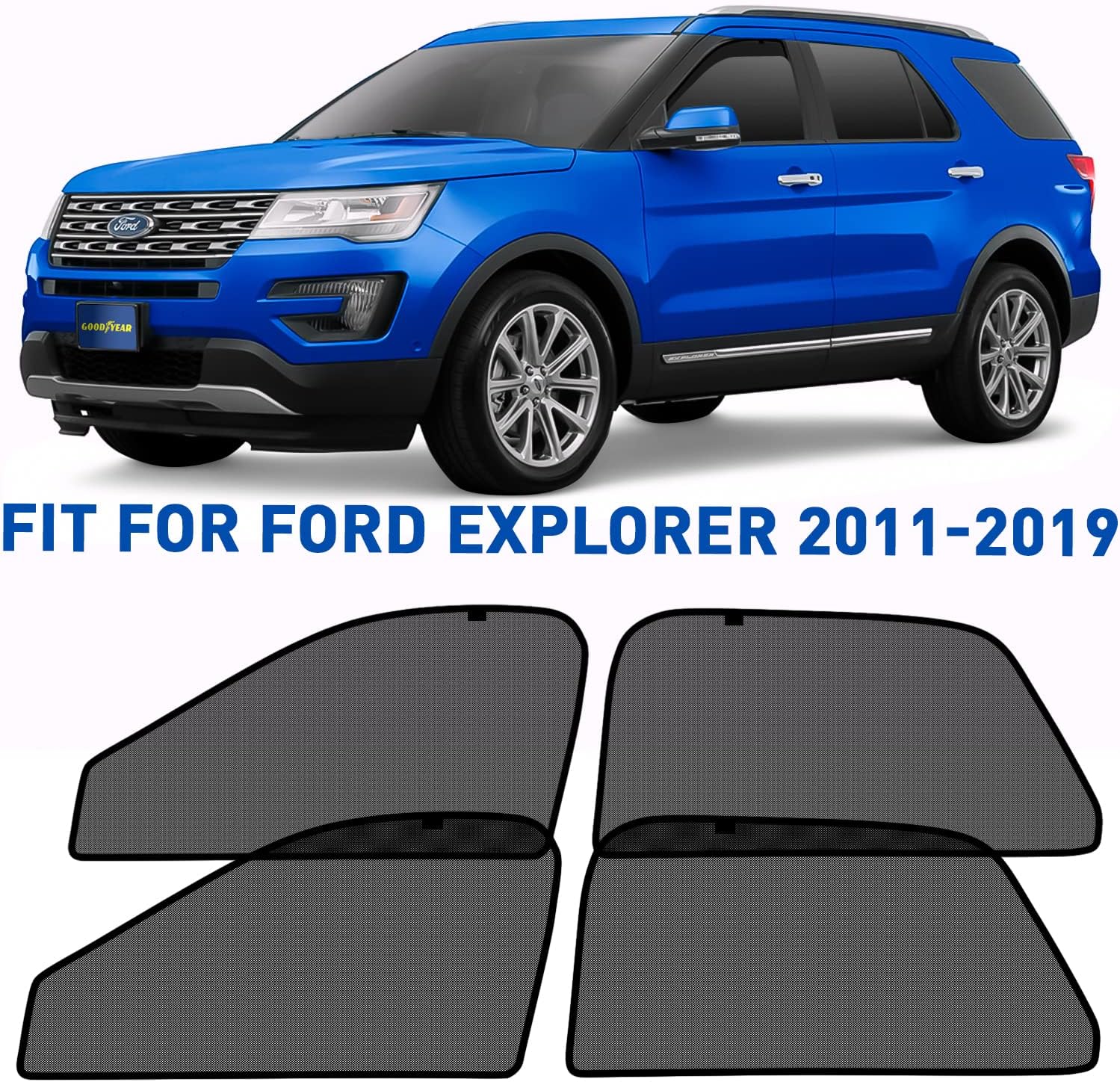 Magnetic Car Window Sunshade 4pcs R29557