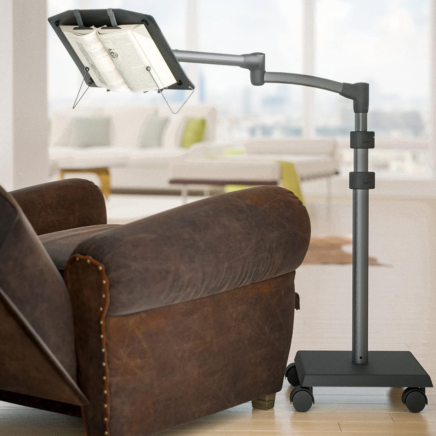 Rolling Bookholder Floor Stand Cart X8903
