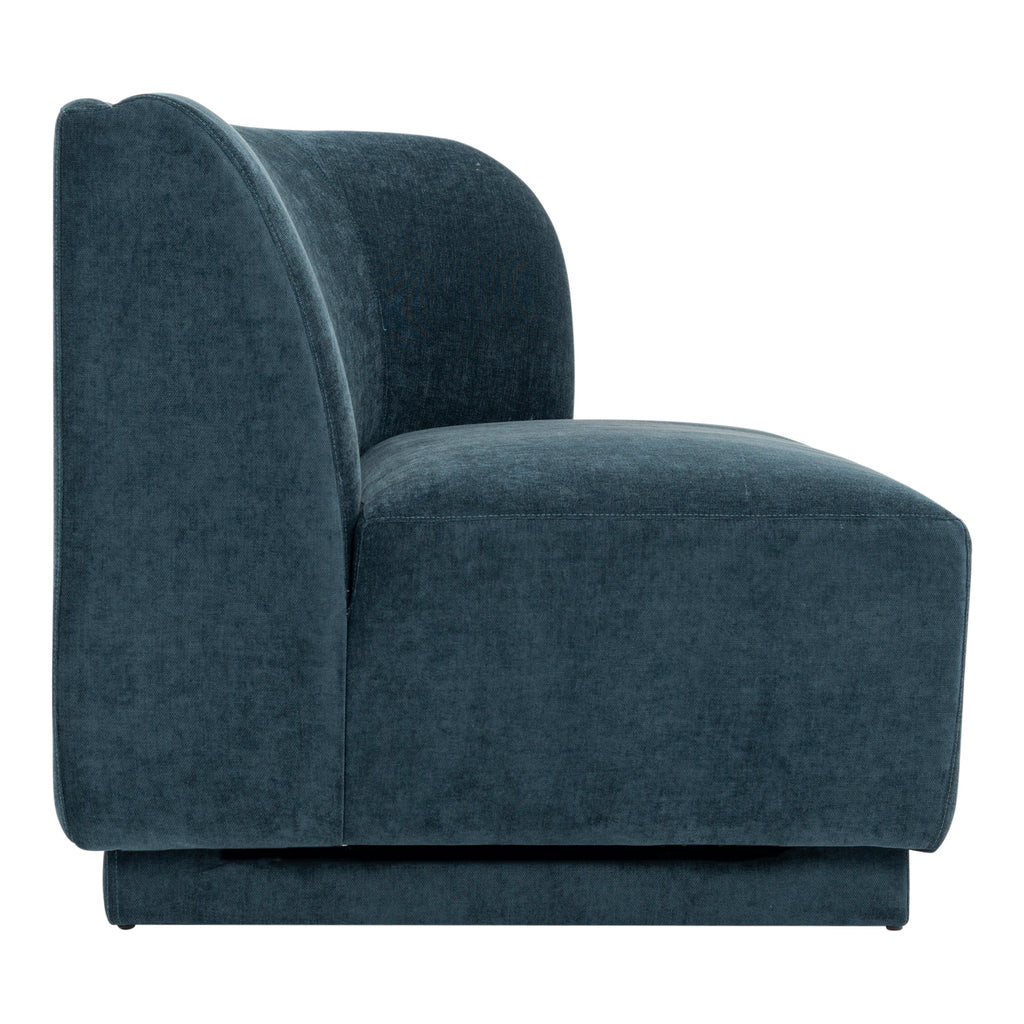 2 Seat Sofa With Blue Finish J339307