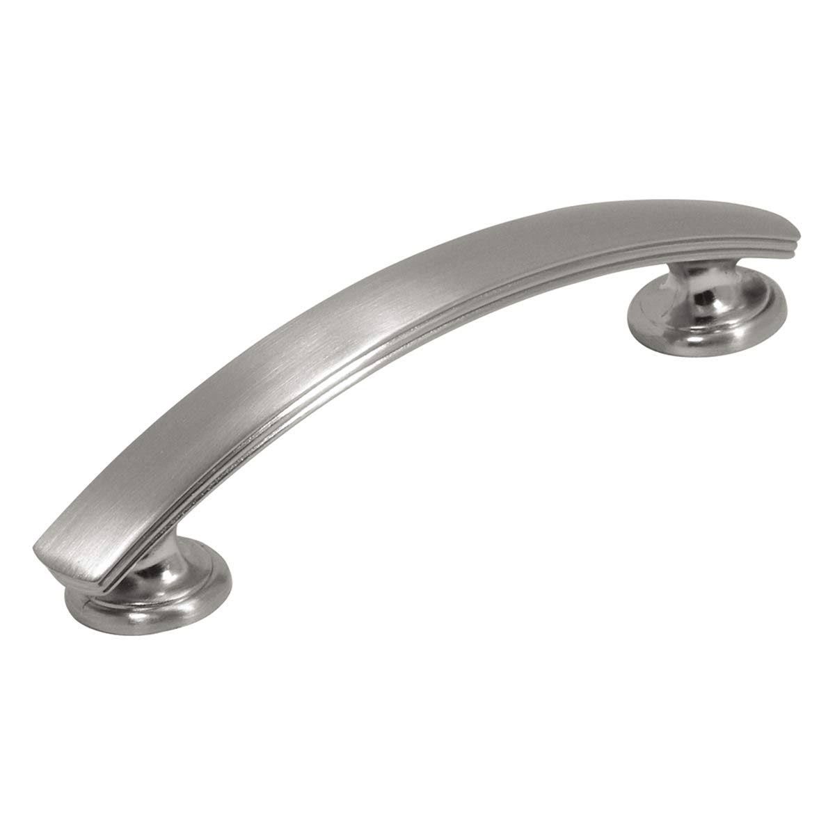 Satin Nickel Finish Pull 3-3/4 inch Center to Center 10 Pack L434