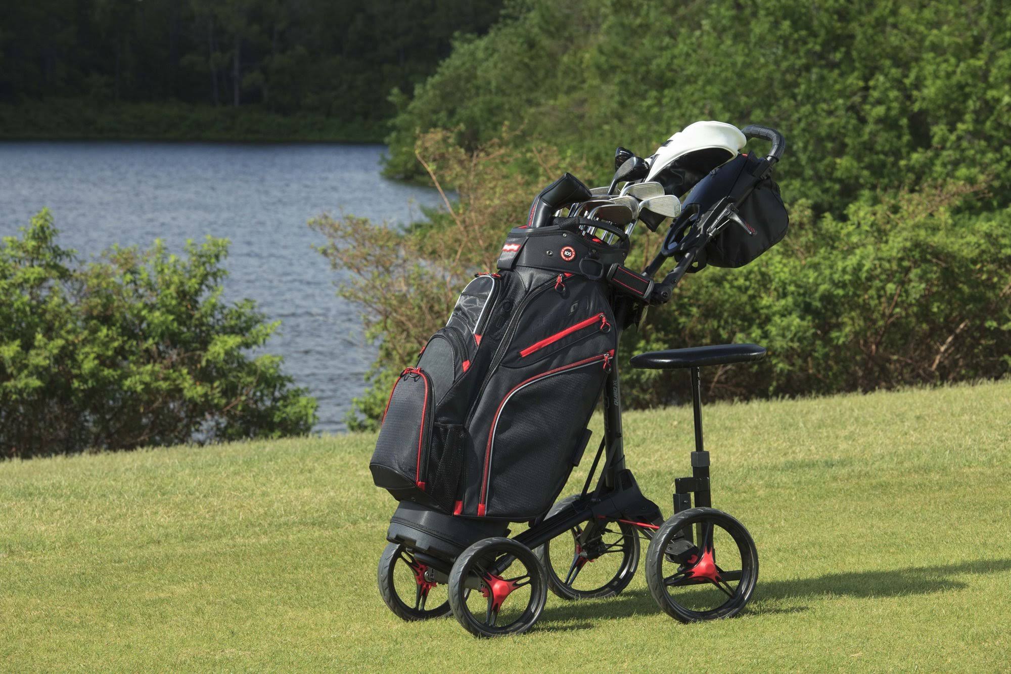Charcoal/Lime/Black Cart Bag Z5332