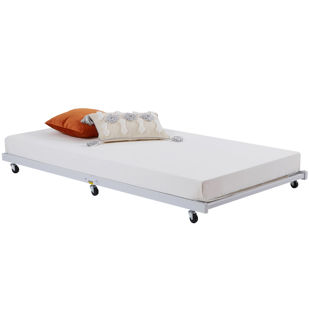 Twin White Trundle S644