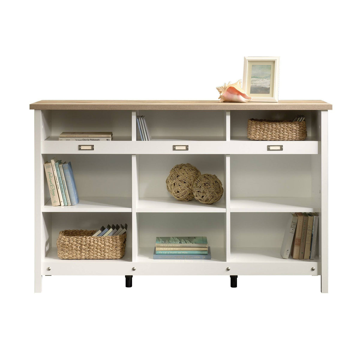 Soft White 9-Cubby Storage Unit I280