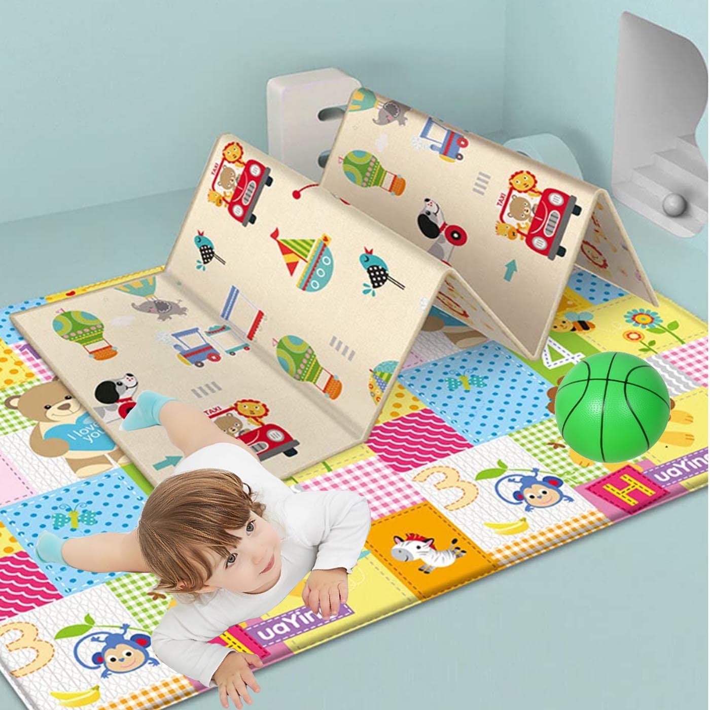 Waterproof Non-Slip Baby Play Mats (70.9in*39.4in) M691328