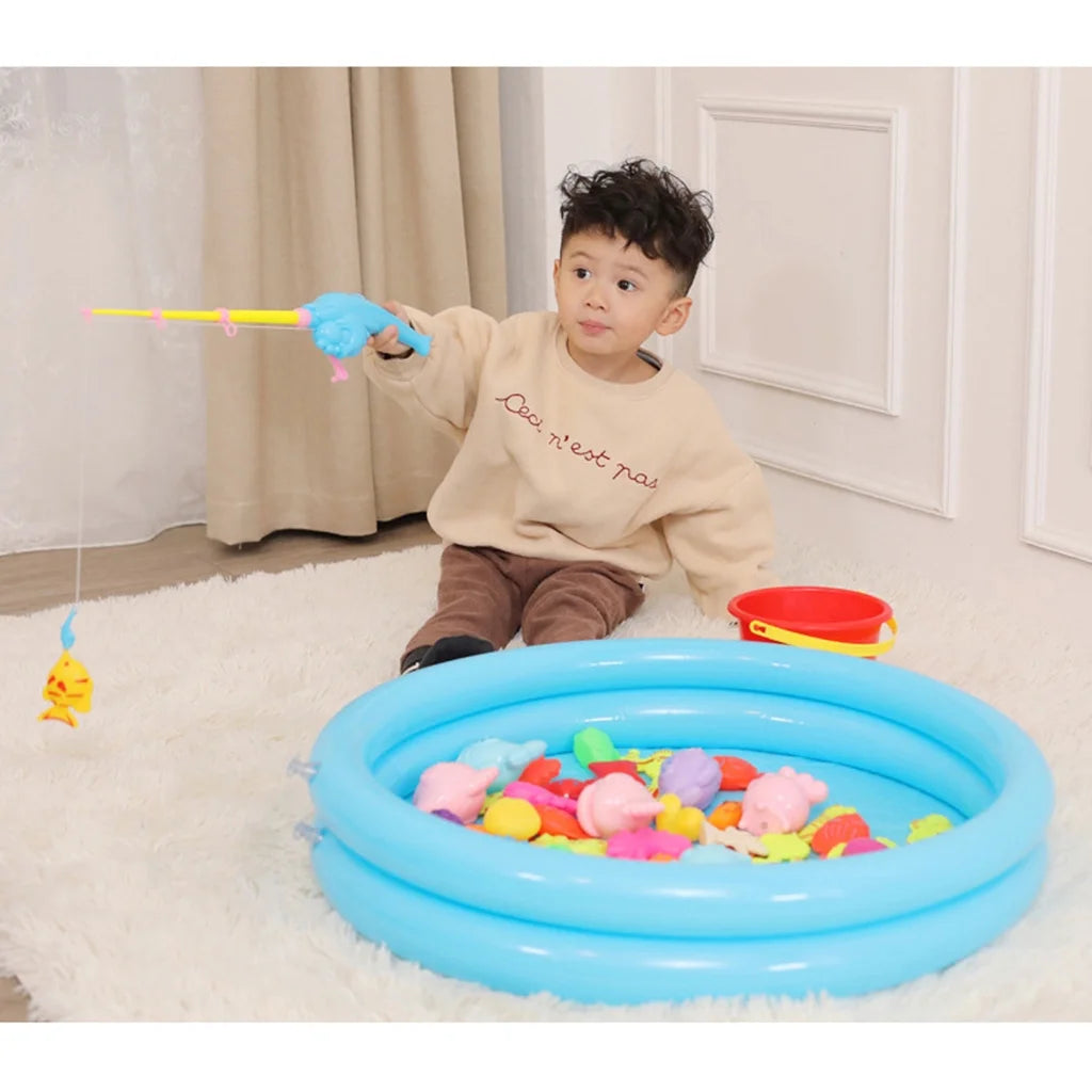 Magnetic Fishing Toys Plastic Fish Rod Set F29908