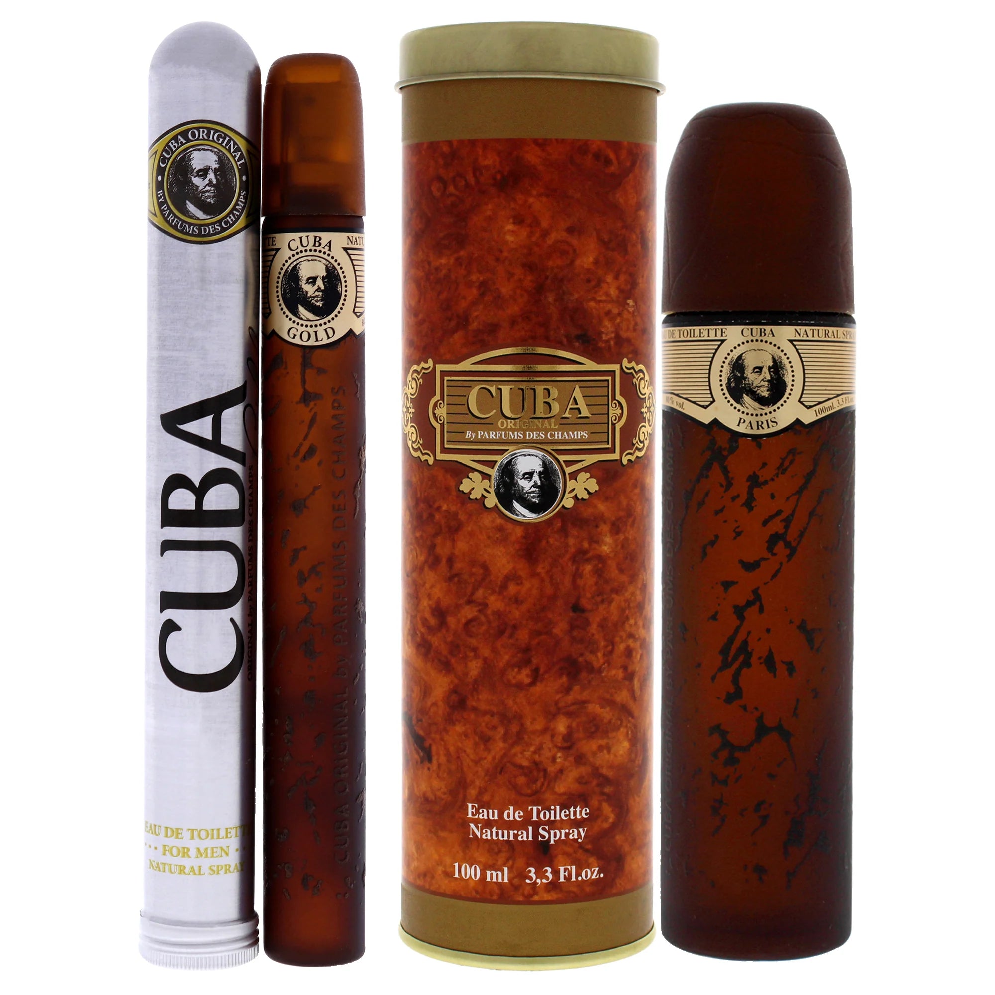 2 Pc Kit 3.3 oz EDT Spray, 1.17 oz EDT Spray F7015