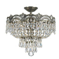 3-Light Semi Flush Mount M9184