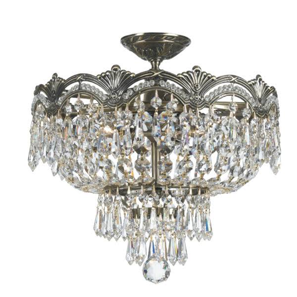 3-Light Semi Flush Mount M9184