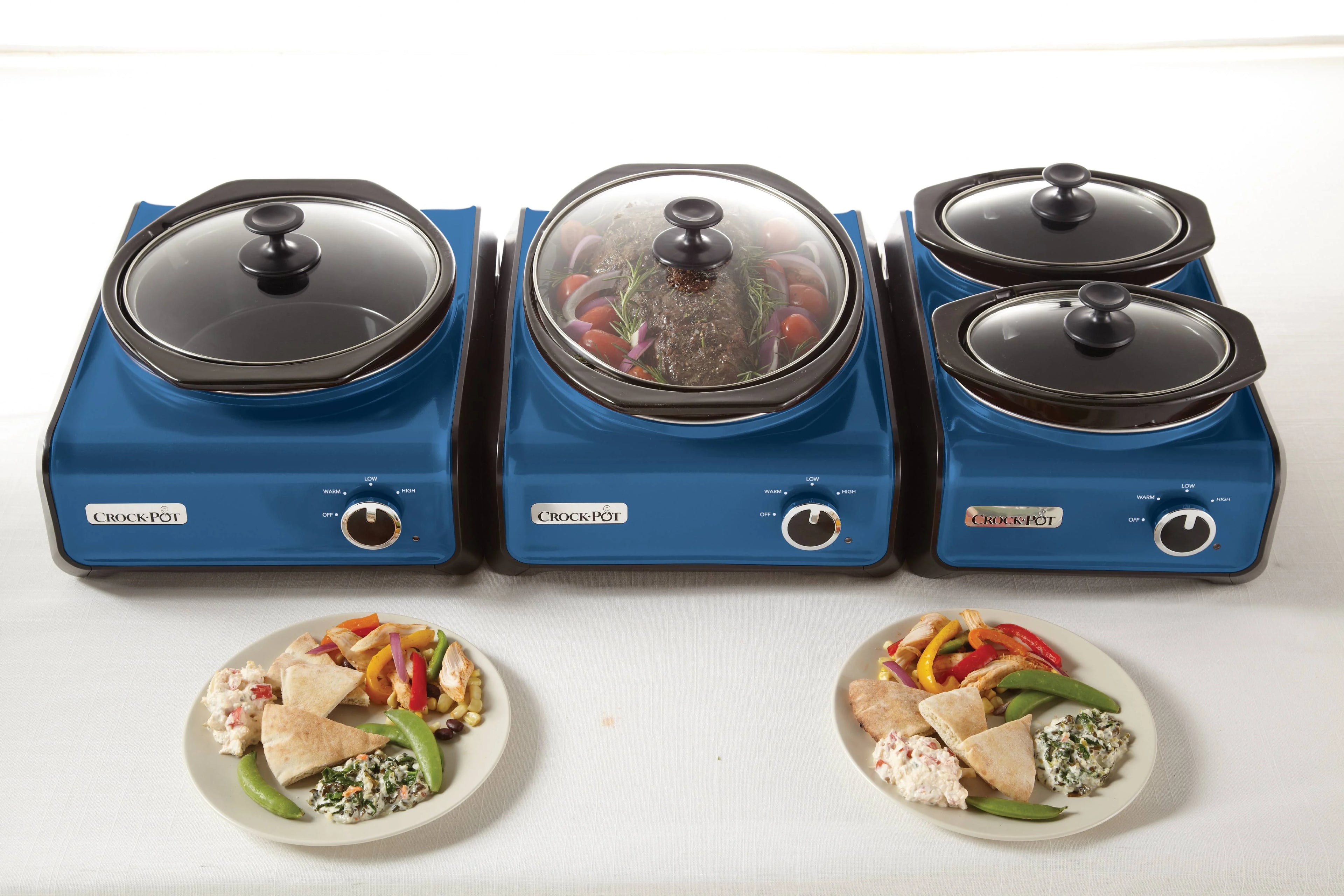 Oval 3.5-Quart Connectable Entertaining System B114044