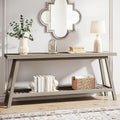 Grey Farmhouse Console Table U503567
