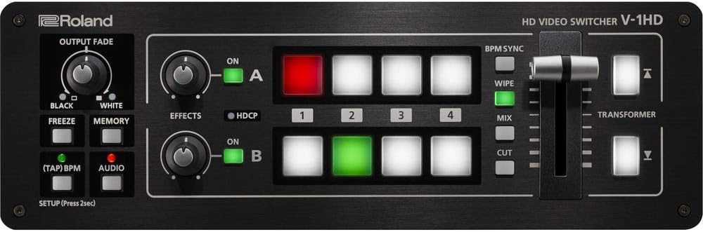 Portable 4 x HDMI Input Switcher with USB Capture & Headphones Bundle D44794