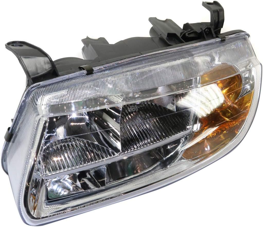 Halogen Headlight Assembly Pair for Saturn LW200 LW300 Sedan Wagon K7740